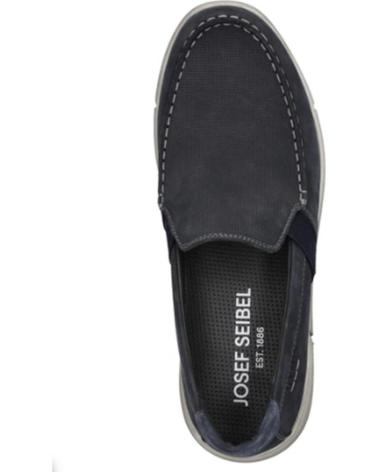 MOCASINES CASUAL JOSEP SEIBEL ENRICO-31 DE NUBUCK PARA HOMBRE AZUL