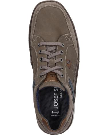 ZAPATOS DE VESTIR JOSEP SEIBEL ANVERS-42 VULCANO GRIS GRIS