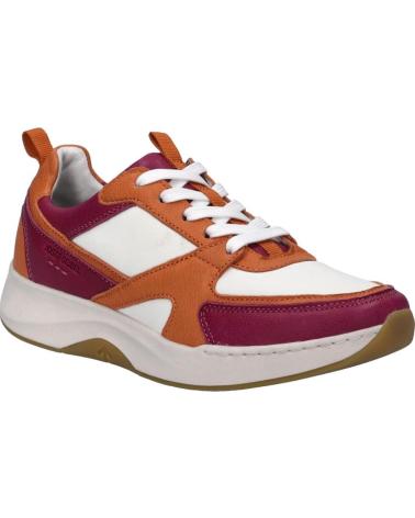 JOSEP SEIBEL ELLI-09 ZAPATILLAS CASUALES DE PIEL PARA MUJER BLANCO
