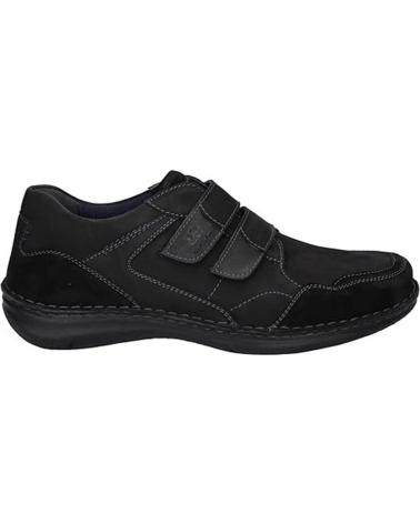 ZAPATOS JOSEP SEIBEL ANVERS-85 DE HOMBRE EN NUBUCK NEGRO NEGRO