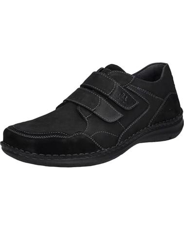 ZAPATOS JOSEP SEIBEL ANVERS-85 DE HOMBRE EN NUBUCK NEGRO NEGRO