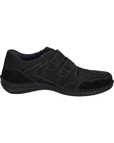 ZAPATOS JOSEP SEIBEL ANVERS-85 DE HOMBRE EN NUBUCK NEGRO NEGRO