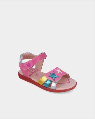 AGACATHA SANDALIA INFANTIL ESTRELLA MODELO 252960-A032-25 ROSA ROSA