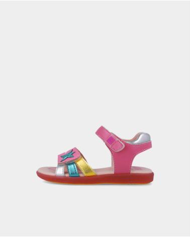 AGACATHA SANDALIA INFANTIL ESTRELLA MODELO 252960-A032-25 ROSA ROSA