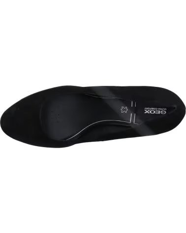 GEOX D WALK PLEASURE 60 DAMENSCHNÜRSCHUHE C9999 BLACK