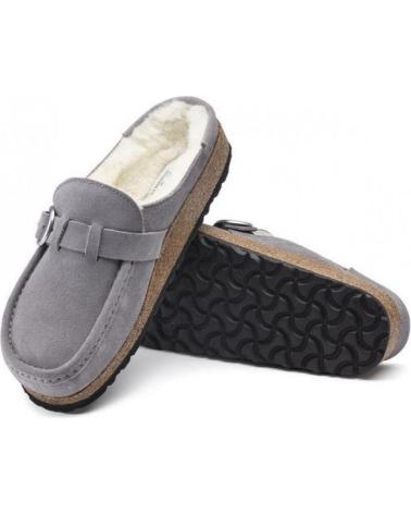 Calzado de casa de Mujer BIRKENSTOCK ZAPATILLA CASA BUCKLEY SHEARLING 1020671 GRAY