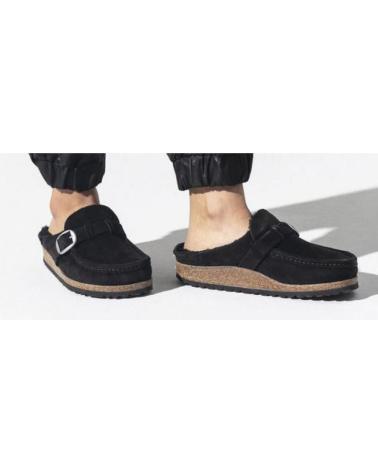 Calzado de casa de Mujer BIRKENSTOCK ZAPATILLA CASA BUCKLEY SHEARLING 1018126 BLACK