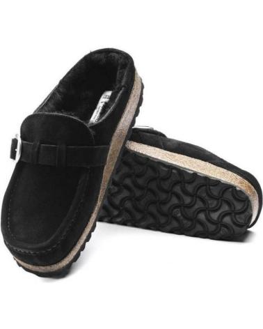 Calzado de casa de Mujer BIRKENSTOCK ZAPATILLA CASA BUCKLEY SHEARLING 1018126 BLACK