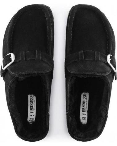 Calzado de casa de Mujer BIRKENSTOCK ZAPATILLA CASA BUCKLEY SHEARLING 1018126 BLACK