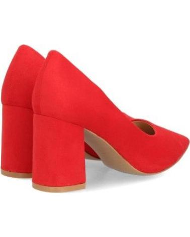 ZAPATOS DE VESTIR PUNTOSALAO TACÓN ANCHO MUJER ROJO VARIOS COLORES