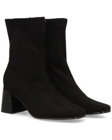PUNTOSALAO BOTAS TACON ANCHO ELEGANTES DE MUJER COLOR NEGRO VARIOS COLORES