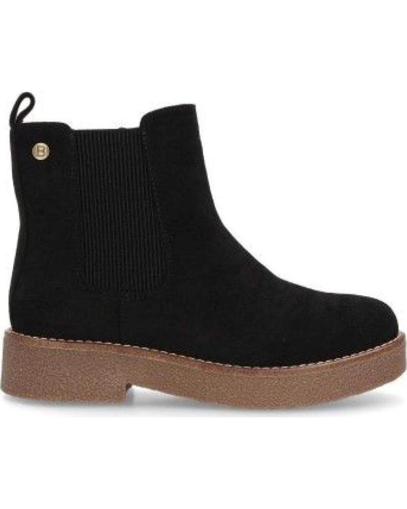 PUNTOSALAO BOTINES PLANOS ESTILO CHELSEA ELEGANTES DE MUJER COLOR NEGRO VARIOS COLORES