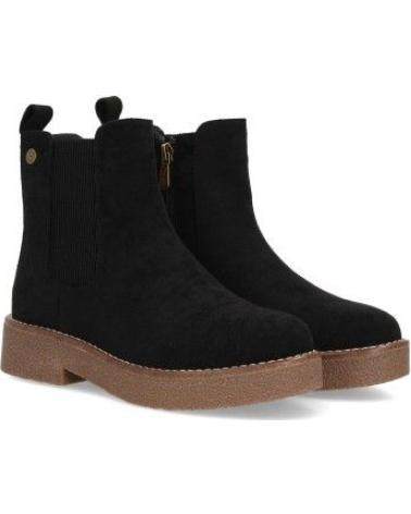 PUNTOSALAO BOTINES PLANOS ESTILO CHELSEA ELEGANTES DE MUJER COLOR NEGRO VARIOS COLORES