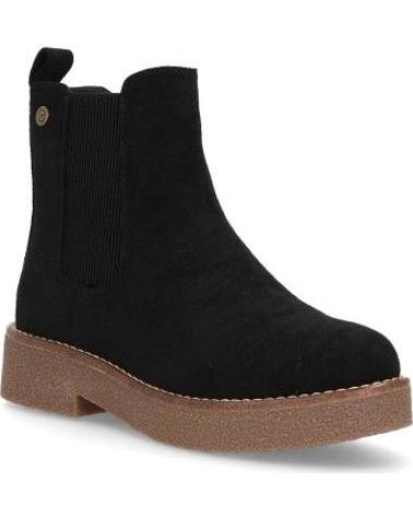 PUNTOSALAO BOTINES PLANOS ESTILO CHELSEA ELEGANTES DE MUJER COLOR NEGRO VARIOS COLORES