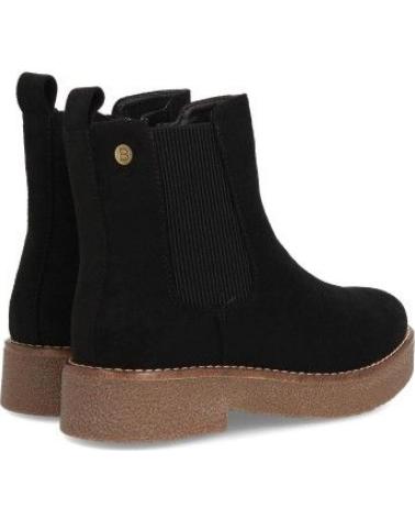 PUNTOSALAO BOTINES PLANOS ESTILO CHELSEA ELEGANTES DE MUJER COLOR NEGRO VARIOS COLORES