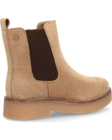 PUNTOSALAO BOTINES PLANOS ESTILO CHELSEA ELEGANTES DE MUJER COLOR KAKI VARIOS COLORES