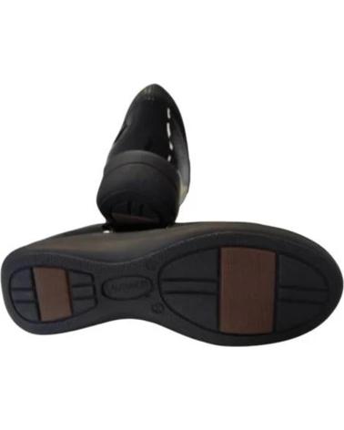 CALZAMEDI ZAPATOS 0794-N PARA MUJER CON PALA ELÁSTICA NEGRO