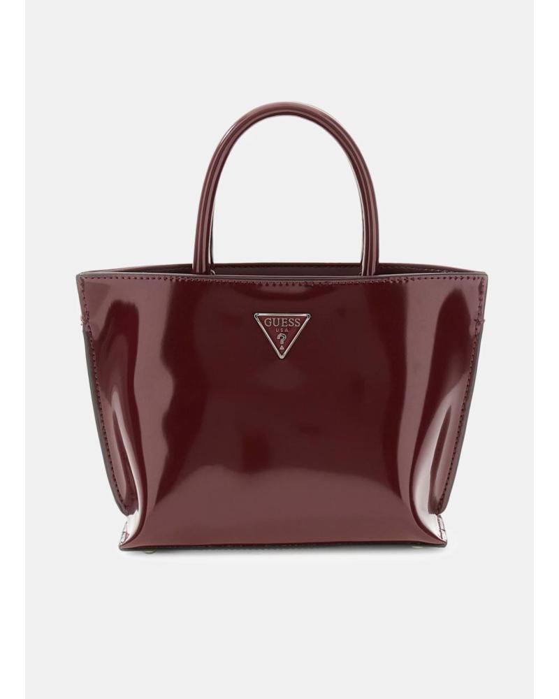 BOLSO TOTE MINI GUESS ARNELA BURDEOS BURDEOS