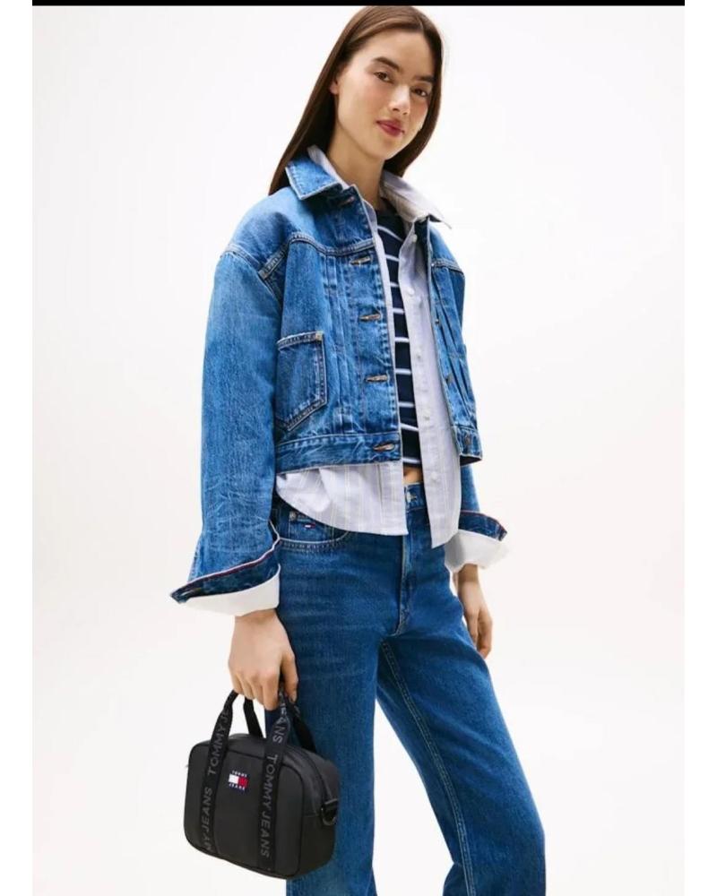 TOMMY HILFIGER TJW ESS DAILY CROSSOVER UMHÄNGETASCHE SCHWARZ NEGRO