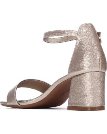 REFRESH SANDALIAS VESTIR TACON BLOQUE CORREA TOBILLO MODELO 17525205 ORO ORO