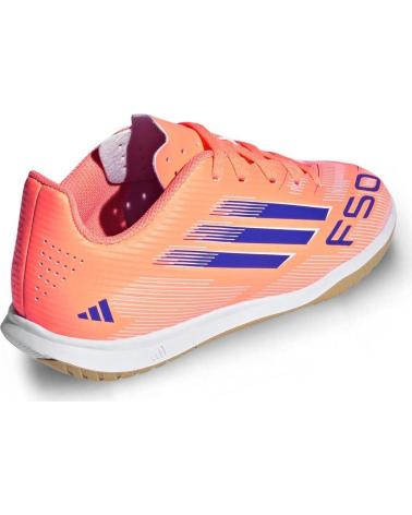 ZAPATILLAS FÚTBOL SALA ADIDAS F50 CLUB IN J JUNIOR NARANJA/ROSA ROSA