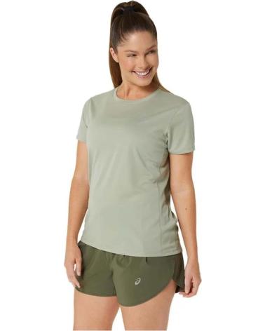 ASICS CAMISETA EN COLOR PARA MUJER VERDE