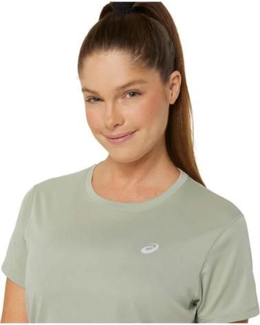ASICS CAMISETA EN COLOR PARA MUJER VERDE