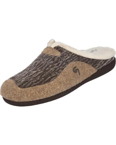 ZAPATILLAS DE CASA GARZON 11460-592 PARA HOMBRE MARRON