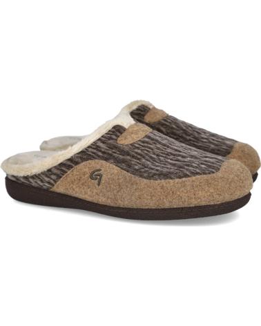 ZAPATILLAS DE CASA GARZON 11460-592 PARA HOMBRE MARRON