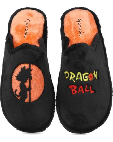 ZAPATILLAS DE CASA GARZON P384-275 'DRAGON BALL' PARA HOMBRE NEGRO