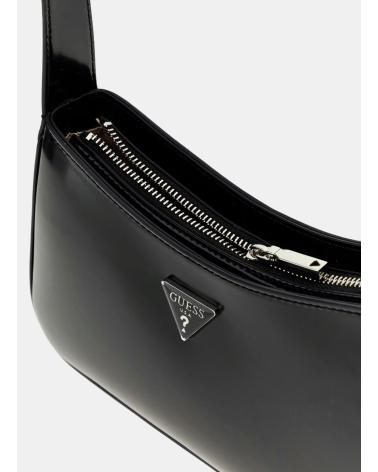 BOLSO DE HOMBRO GUESS ARNELA TOP ZIP NEGRO