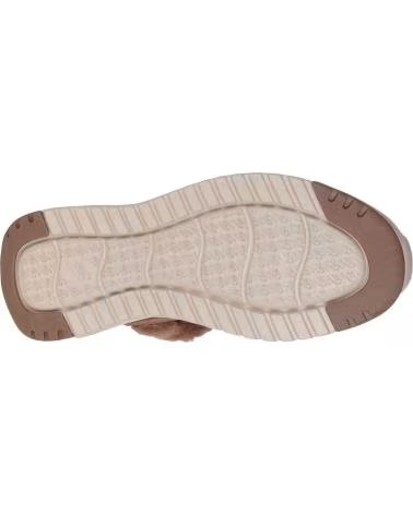 STIVALETTI SKECHERS 144775-CHOC IN CAMOSCIO CON FODERA IN PELLICCIA CHOCOLATE SUEDE