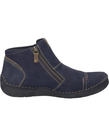 BOTAS JOSEP SEIBEL FERGEY46 PIEL CREMALLERA MUJER AZUL