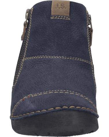 BOTAS JOSEP SEIBEL FERGEY46 PIEL CREMALLERA MUJER AZUL