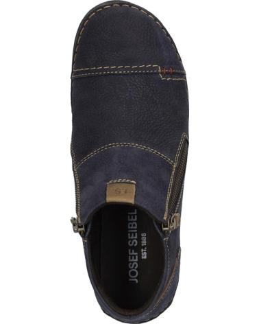 BOTAS JOSEP SEIBEL FERGEY46 PIEL CREMALLERA MUJER AZUL
