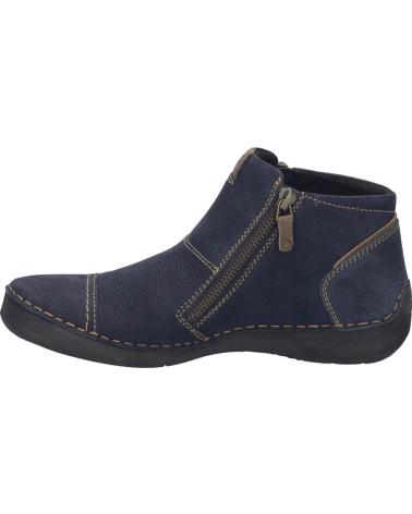 BOTAS JOSEP SEIBEL FERGEY46 PIEL CREMALLERA MUJER AZUL