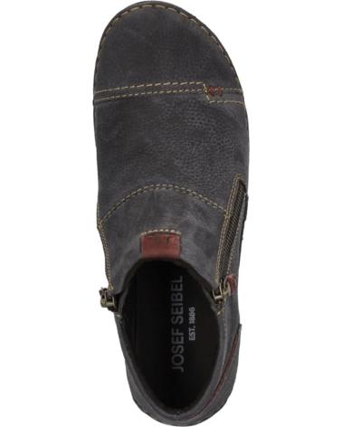 BOTAS JOSEP SEIBEL FERGEY46 PIEL CREMALLERA MUJER NEGRO