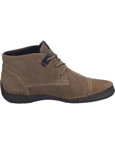 BOTAS JOSEP SEIBEL FERGEY43 PIEL MUJER MARRON MARRON