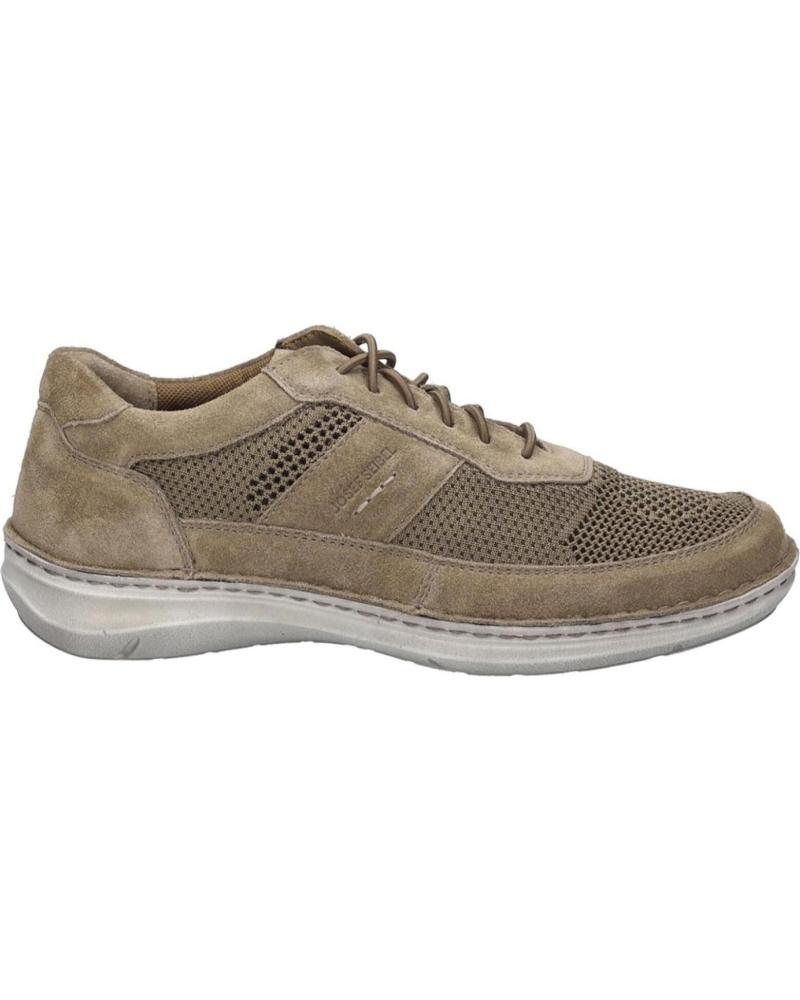 JOSEP SEIBEL ANVERS-12 ZAPATILLAS CASUAL DE ANTE PARA HOMBRE BEIG