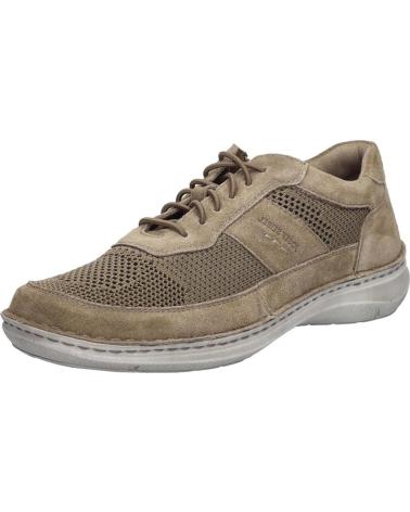 JOSEP SEIBEL ANVERS-12 ZAPATILLAS CASUAL DE ANTE PARA HOMBRE BEIG