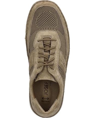 JOSEP SEIBEL ANVERS-12 ZAPATILLAS CASUAL DE ANTE PARA HOMBRE BEIG