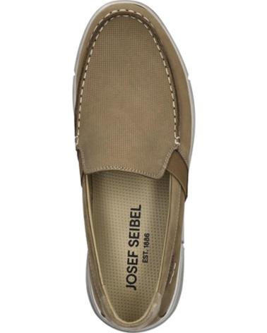MOCASINES JOSEP SEIBEL ENRICO-31 PARA HOMBRE EN NUBUCK BEIGE BEIG