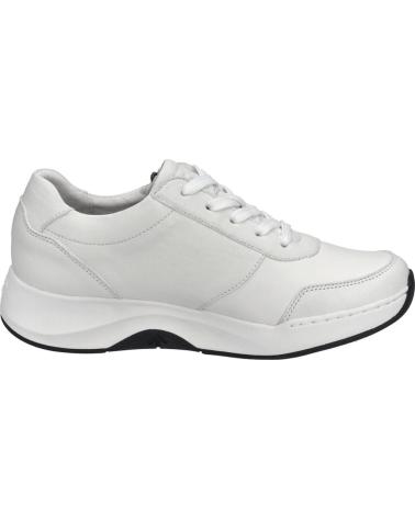 ZAPATILLAS CASUAL JOSEP SEIBEL ELLI-06 DE PIEL BLANCA PARA MUJER CON CREMALLERA BLANCO