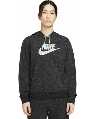 NIKE SUDADERA SPORTSWEAR GYM VINTAGE ZIP NEGRO