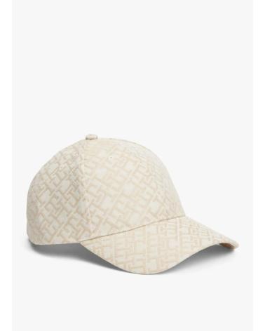 TOMMY HILFIGER MONOGRAM CAP BEIGE