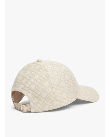 TOMMY HILFIGER MONOGRAM CAP BEIGE