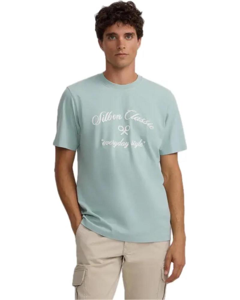 SILBON CAMISETA HOMBRE 133757 VERDE