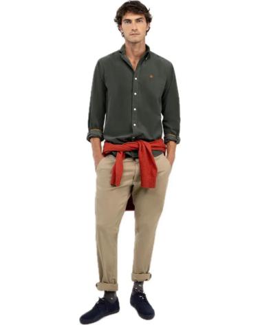EL GANSO CAMISA HOMBRE 1050W250035 VERDE