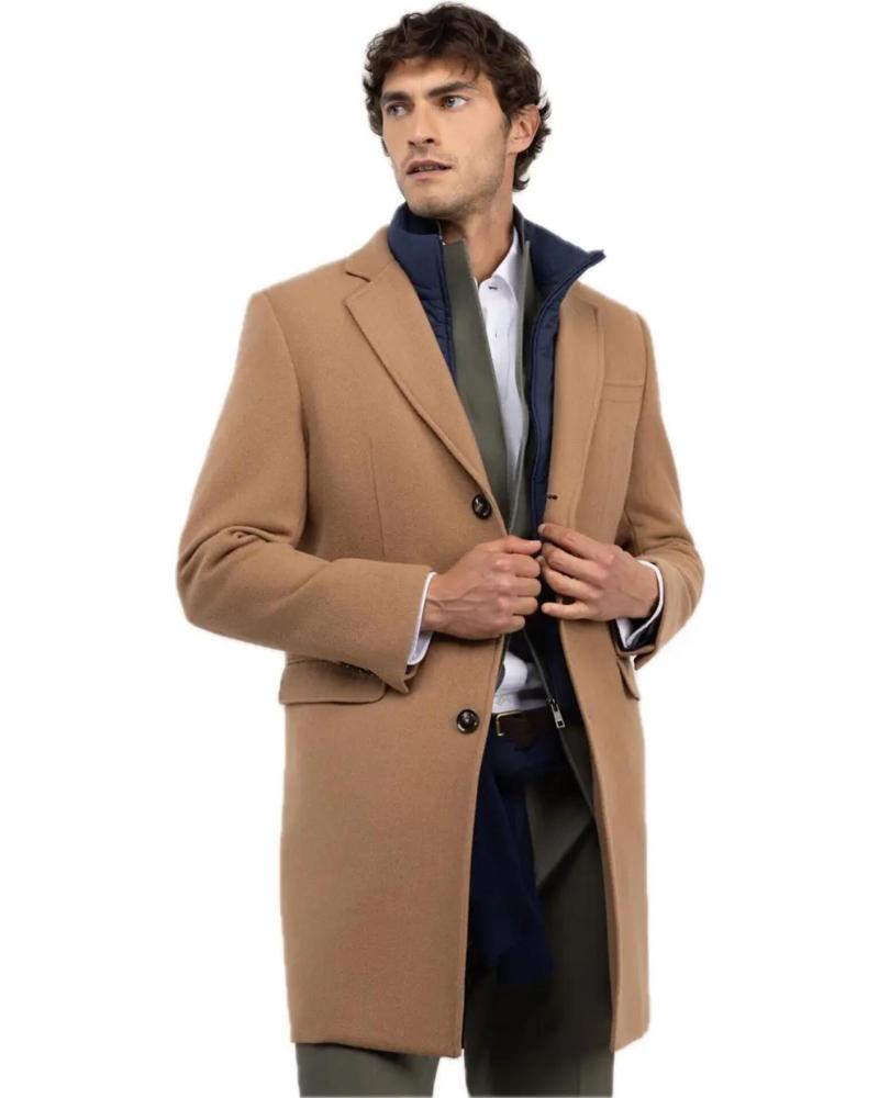 EL GANSO ABRIGO HOMBRE 1040W250021 CAMEL MARRóN
