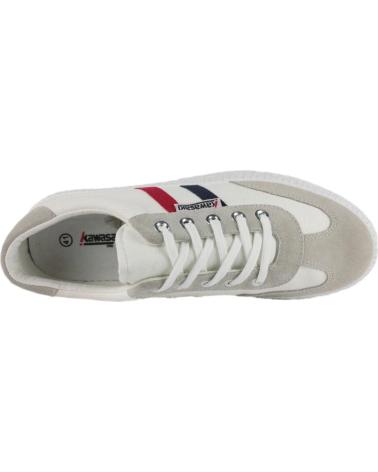 KAWASAKI FUZION 2 0 CANVAS SHOE K242352 1002 WHITE BLUE